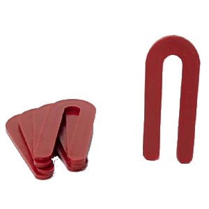 Plastic Shims-Red